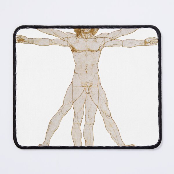 Item preview, leonardo da vinci the vitruvian man designed and sold by MarcoDesigner78.