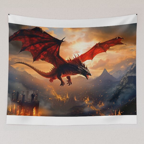 Item preview, Burning Skies: Citadel in Flames designed and sold by EscapeWithMe.
