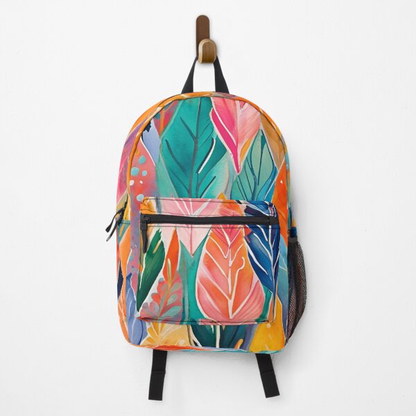 Item preview, Colorful autumn leaves pattern, nature inspired art designed and sold by artbelka.
