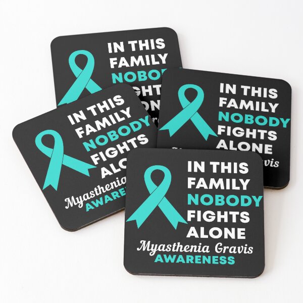 Item preview, In This Family Nobody Fights Alone Myasthenia Gravis Awareness designed and sold by Color-Sparkle.