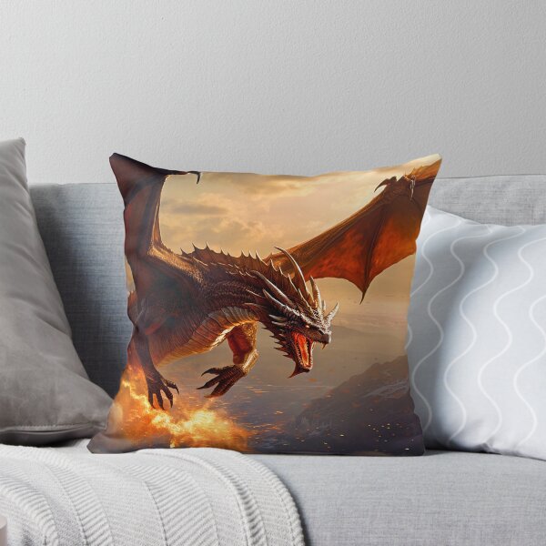 Aperçu de l'œuvre Ascendant des flammes : Dragon's Soar créée et vendue par EscapeWithMe.