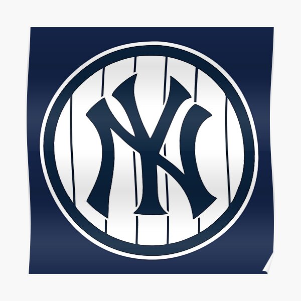 New York Yankees Logo Poster