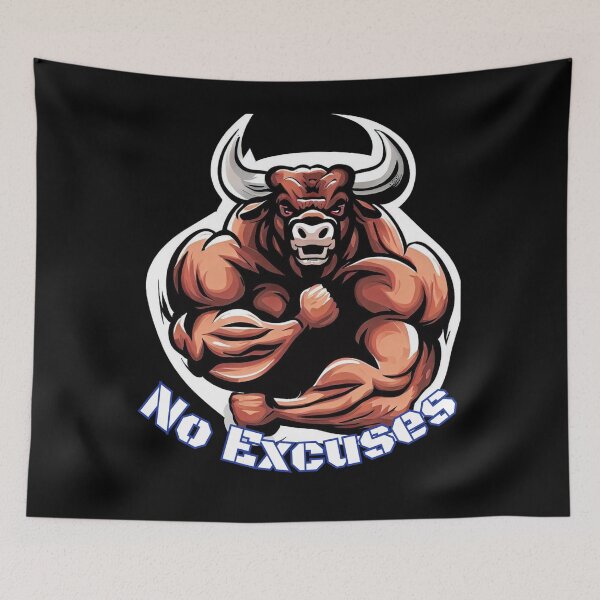 Item preview, Basic GYM No Excuses designed and sold by visniowy.