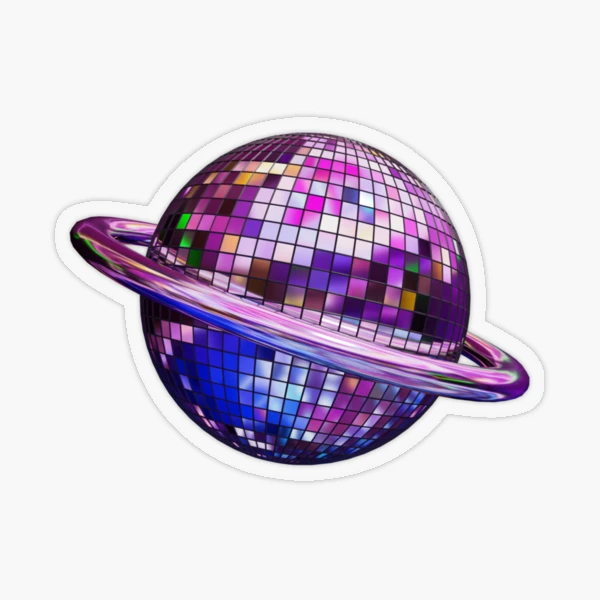 Disco me Sticker for Sale by caitee357