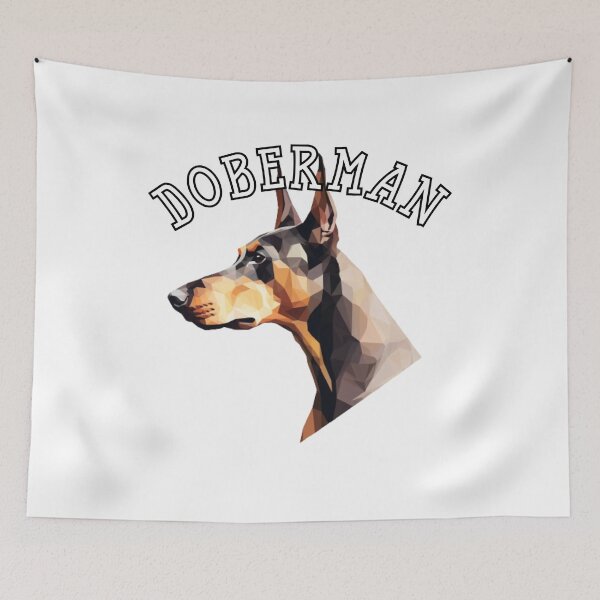 Item preview, natural ear Doberman designed and sold by Tee Studio.