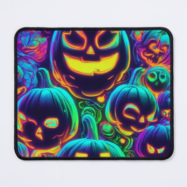 Item preview, "Vibrant Halloween Delight: Colorful Pumpkins Apparel - Trending, Fun, and Spooky!" designed and sold by Thehobbiehouse.