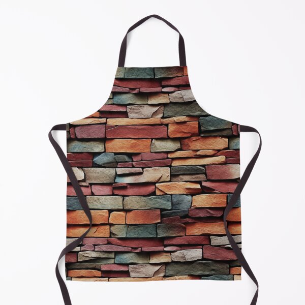 Item preview, Multicolored Weathered Brick Wall Pattern designed and sold by Sturdust.