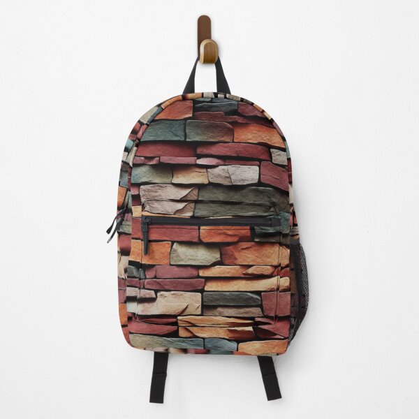 Item preview, Multicolored Weathered Brick Wall Pattern designed and sold by Sturdust.