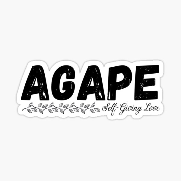 Item preview, Agape (Greek series) designed and sold by Consider the Dandelions.