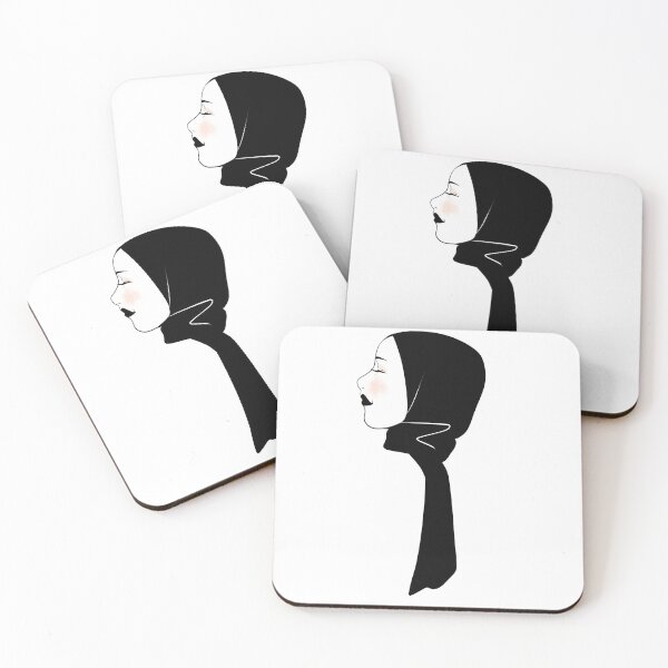 Item preview, Black Hijabi Girl designed and sold by softara-ara.