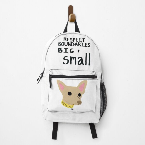 Item preview, respect boundaries - give me space designed and sold by zan doodles.