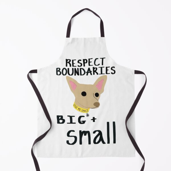 Item preview, respect boundaries - give me space designed and sold by zan doodles.