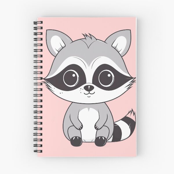 Item preview, cute raccoon, adorable desing designed and sold by robsonnjr.