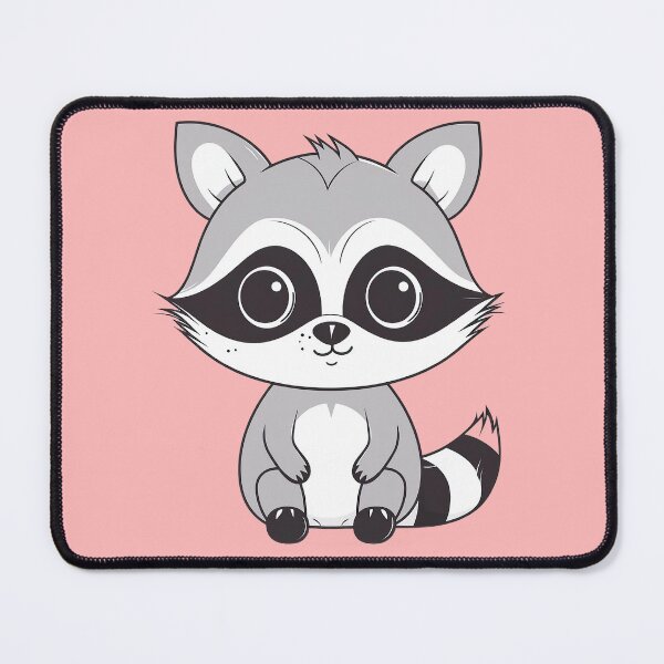 Item preview, cute raccoon, adorable desing designed and sold by robsonnjr.