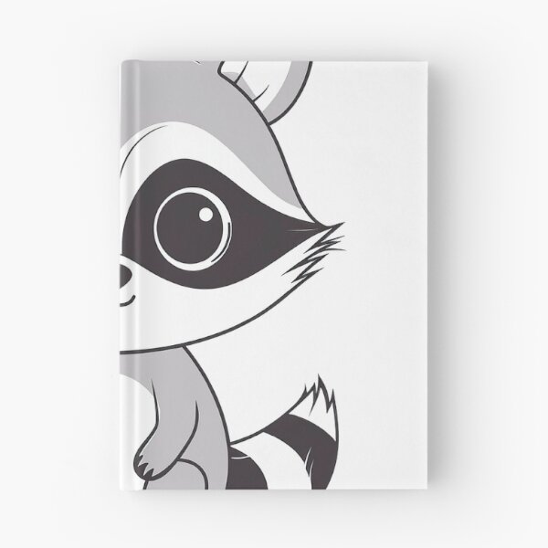 Item preview, cute raccoon, adorable desing designed and sold by robsonnjr.