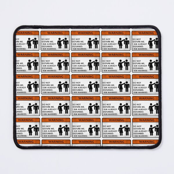 Item preview, Do Not Disturb Me, I Am Already Disturbed. I Am Married designed and sold by CAUTION SHOP.