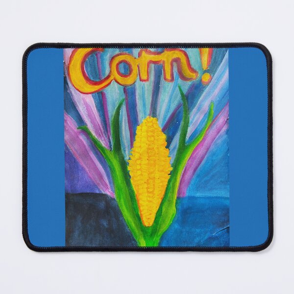 Item preview, Corn! Handpainted Vintage Poster designed and sold by Anoushay.