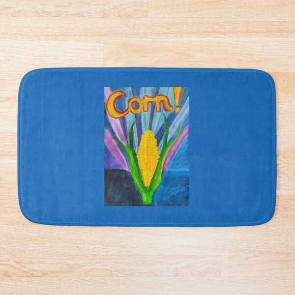 Item preview, Corn! Handpainted Vintage Poster designed and sold by Anoushay.