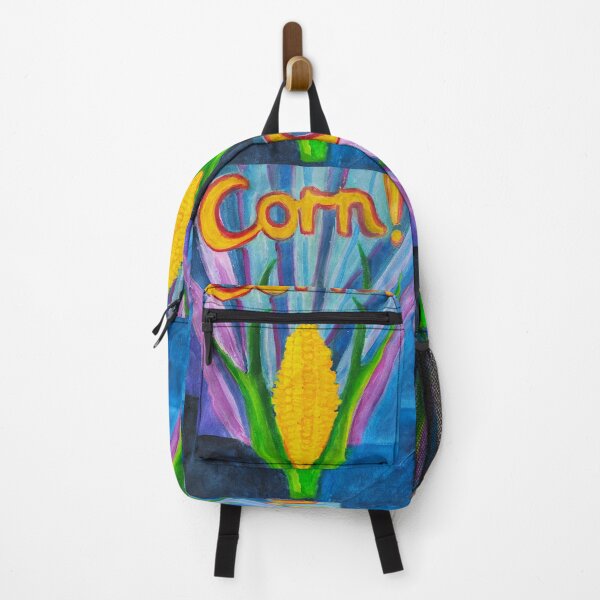Item preview, Corn! Handpainted Vintage Poster designed and sold by Anoushay.