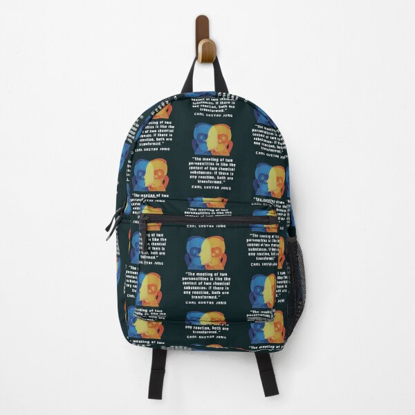 Item preview, Robots with Carl Jung quote: The meeting of two personalities is like the contact of two chemical substances: designed and sold by artbleed.