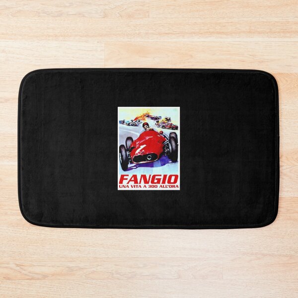 Item preview, FANGIO; Vintage Grand Prix Auto Racing Print   	 designed and sold by dxcpunwn5.