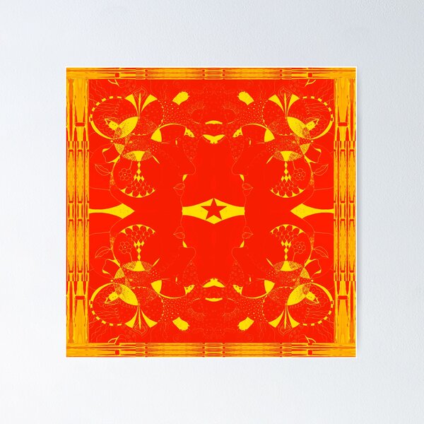 Item preview, Yellow And Red designed and sold by Helena Tiainen.