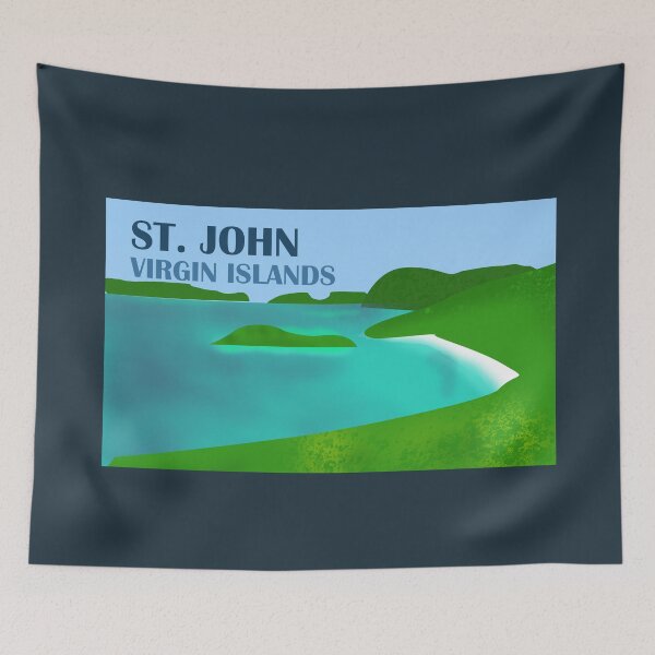 Item preview, St John Virgin Islands  designed and sold by AdventureModa.