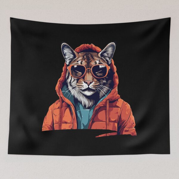 Artikelvorschau, Street Style Luchs | Luchsliebhaber entworfen und verkauft von DarcoDesigns.