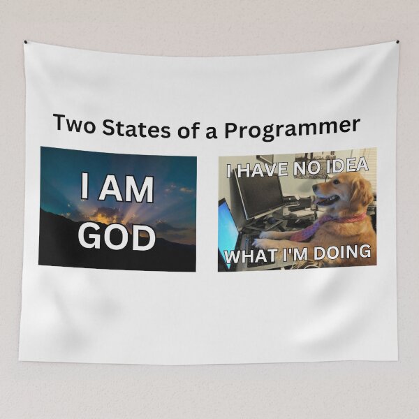 Item preview, Programmer life explained designed and sold by BleuBlue.
