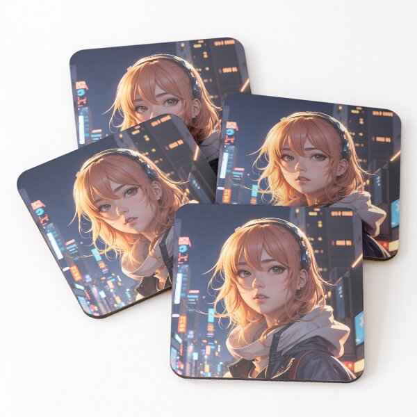 Item preview, Anime Cute Girl Art designed and sold by imabbasanwar.