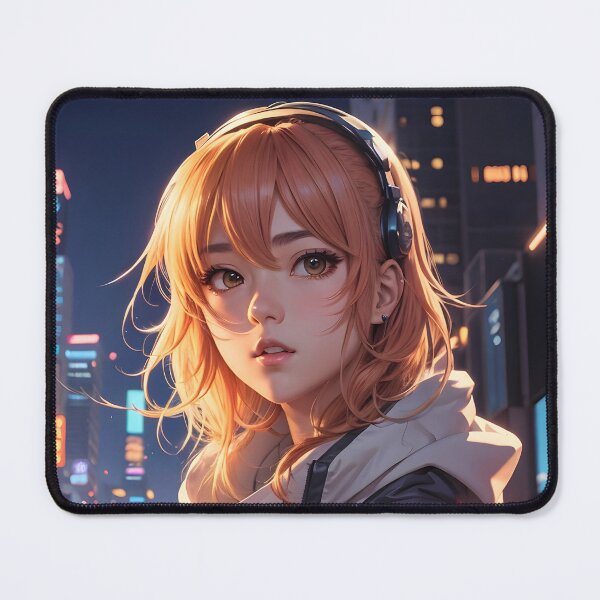 Item preview, Anime Cute Girl Art designed and sold by imabbasanwar.