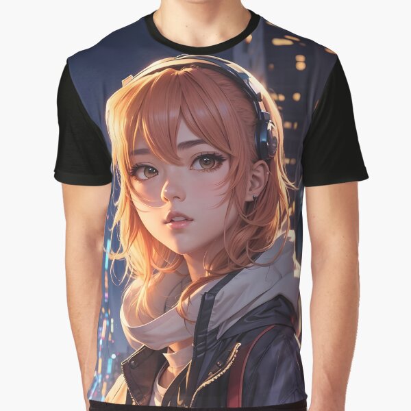 Item preview, Anime Cute Girl Art designed and sold by imabbasanwar.