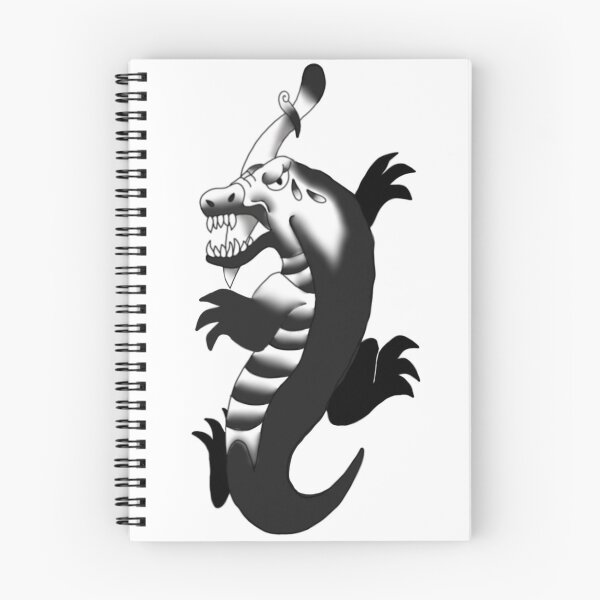 Item preview, alligator and dagger  designed and sold by IZZY J.