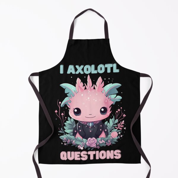 Item preview, I Axolotl Questions Cute Axolotl Kawaii designed and sold by ArtFromBeyond.