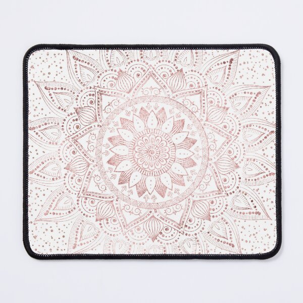 Item preview, Elegant Rose Gold Dots Mandala designed and sold by InovArtS.