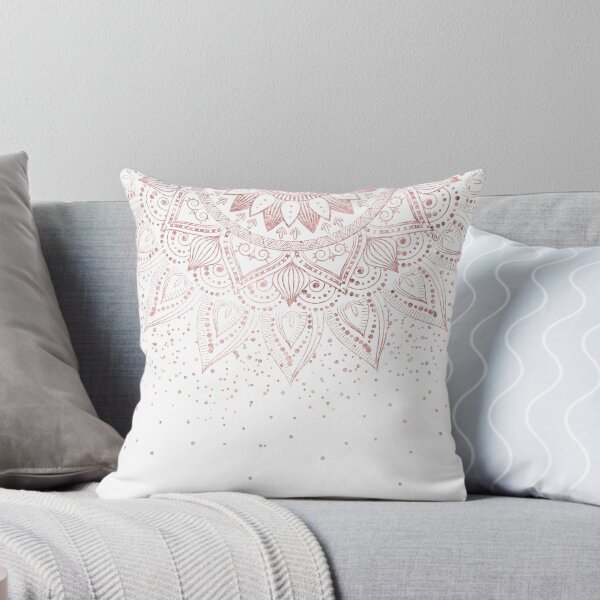 Item preview, Elegant Rose Gold Dots Mandala designed and sold by InovArtS.