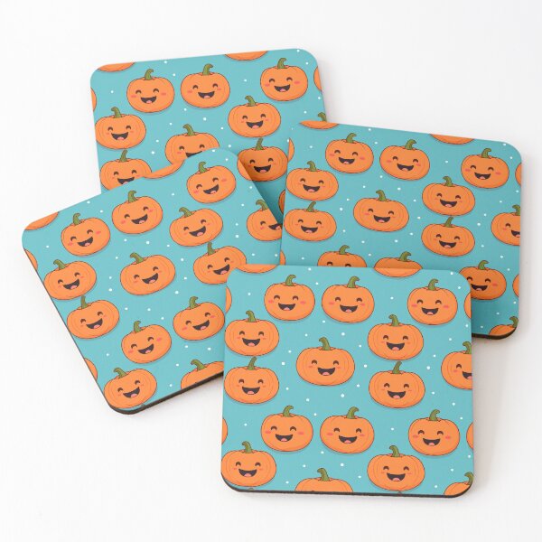 Item preview, Cute illustrated Jack O'lantern pattern designed and sold by LeeRocketman.