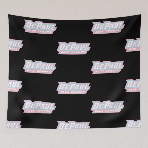 Item preview, Pink _amp_ Blue Pastel DePaul logo designed and sold by loganl-loyd.