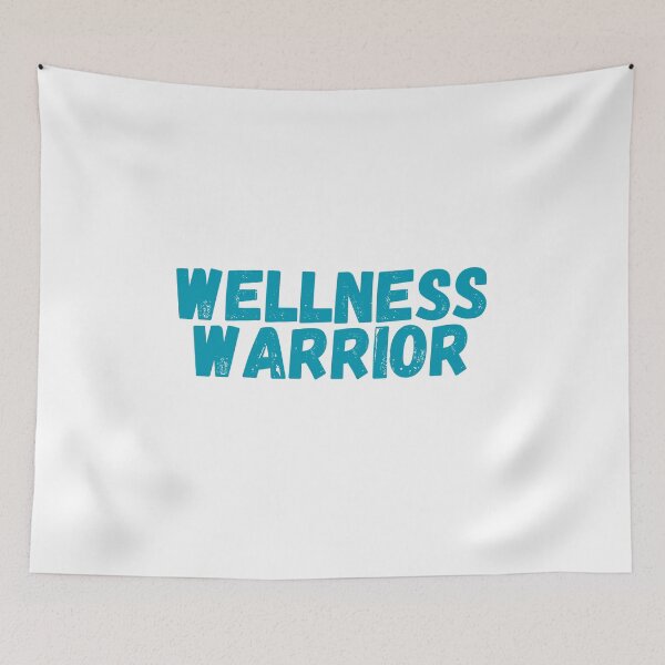 Item preview, Wellness Warrior, Health and Wellness, Awareness, Advocacy, Self Care, Holistic Nutrition, Motivational and Inspirational Design designed and sold by Mgibsonphoto.
