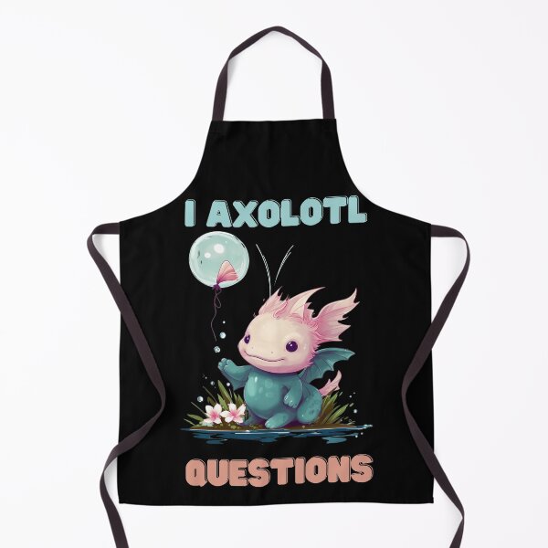 Item preview, I Axolotl Questions Cute Axolotl Kawaii designed and sold by ArtFromBeyond.