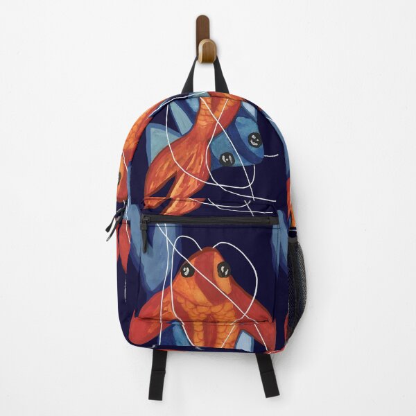Item preview, Koi - red fish blue fish, fish friends designed and sold by Anoushay.
