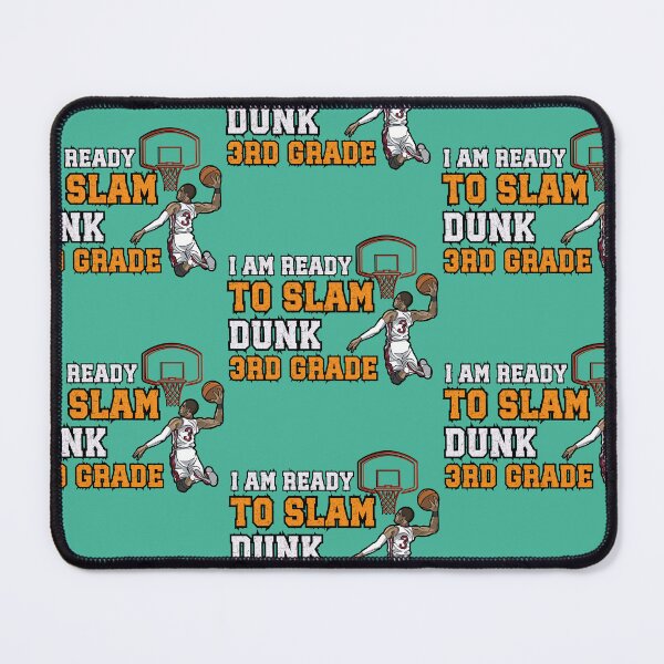 Item preview,  Ready to Slam Dunk 3rd third grade 1st day of school basketball themed designed and sold by LoveYaToo.