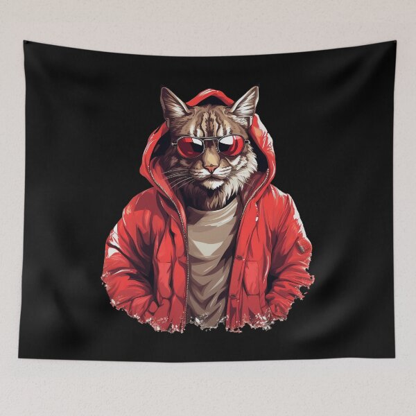 Artikelvorschau, Street Style Luchs | Luchsliebhaber entworfen und verkauft von DarcoDesigns.