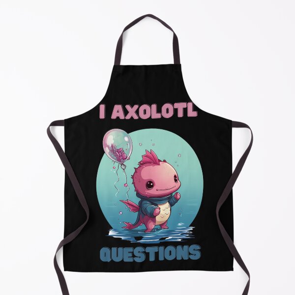 Item preview, I Axolotl Questions Cute Axolotl Kawaii designed and sold by ArtFromBeyond.
