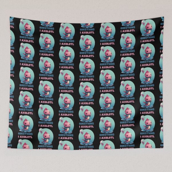 Item preview, I Axolotl Questions Cute Axolotl Kawaii designed and sold by ArtFromBeyond.
