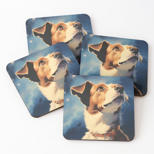 Item preview, Jack Russell and a Clear Night Sky designed and sold by Je-we.