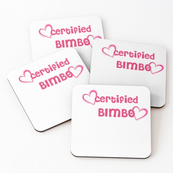 Item preview, certified bimbo Y2k pink hearts design designed and sold by stickersxbecca.