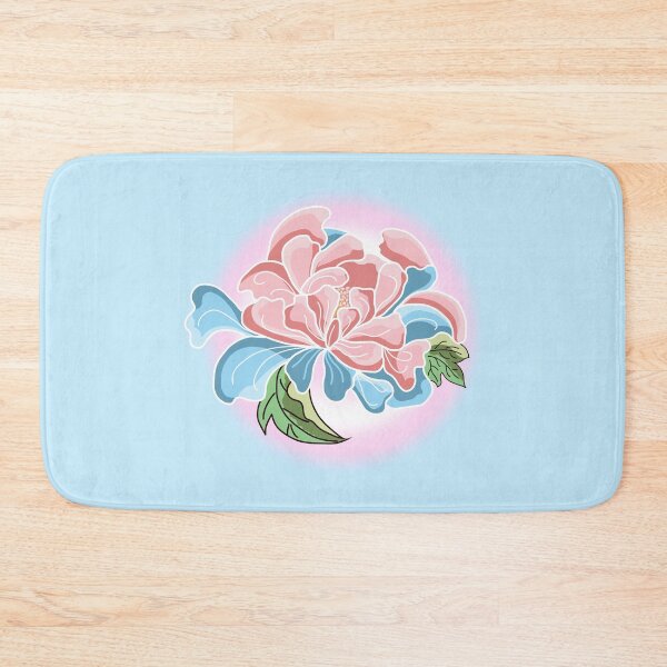 Item preview, Subtle Trans Pride Pink Peony Flowers designed and sold by GM-666.