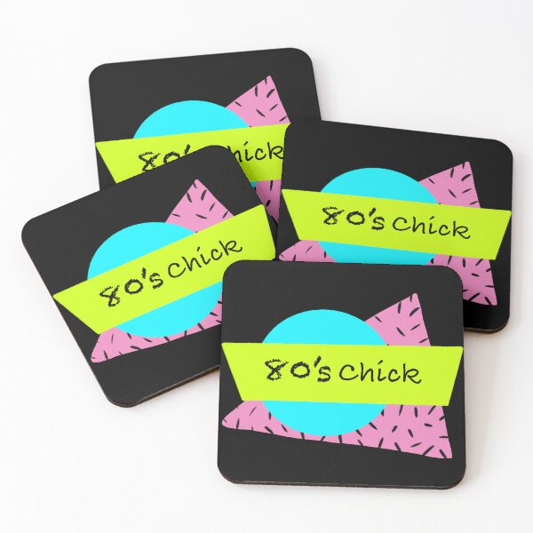 Item preview, 80's Chick Geometric Shape Graphic designed and sold by BlueMoonBarn.