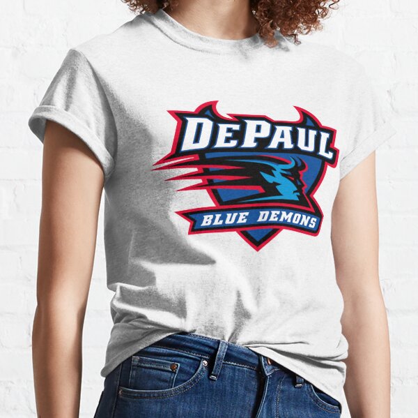 Women's Royal DePaul Blue Demons Music Pullover Hoodie